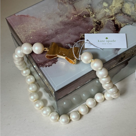 Kate Spade Pearls Short Necklace NWT! - Picture 10 of 12